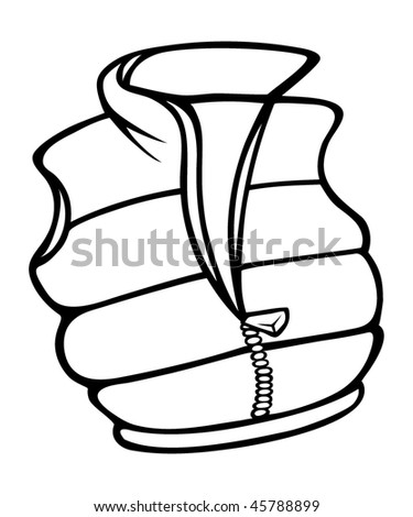 Vest Coloring Page