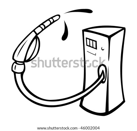Gas Pump Cartoon