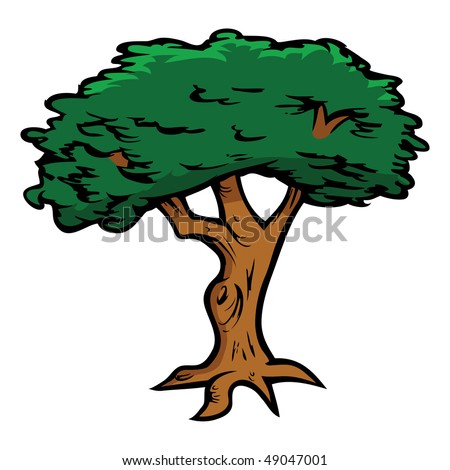 dates tree cartoon. stock vector : cartoon vector