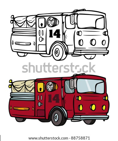 Fire Truck Book