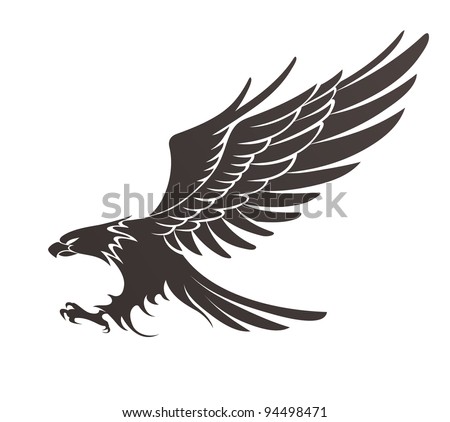 Design   Logo on Arms Bird   Medieval Eagle Of My Own Design   94498471   Shutterstock