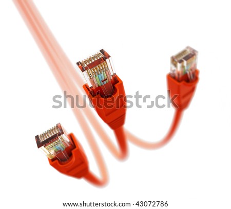 Cable Ethernet on Computer Network Cable Stock Photo 43072786   Shutterstock