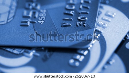 Credit card background abstract.
