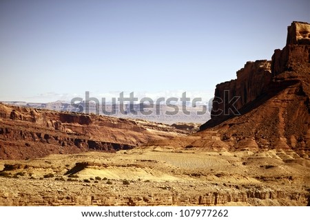 Raw Utah Rocky Landscape. Utah State - United States of America. Utahs Photo Collection.