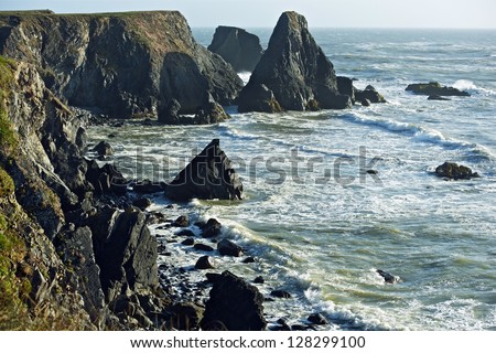 Rocky Northern California Coast - Pacific Ocean. California Nature Photography Collection.