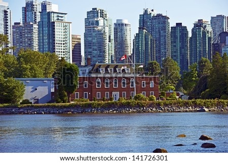 Vancouver Cityscape - Vancouver, British Columbia, Canada Panoramic Photography. Canadian Cities Photo Collection.