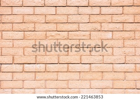 Pinky Brick Wall Backdrop Photography. Concrete Bricks Background.
