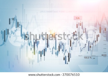 Forex Trading Index Concept Background Illustration. Financial Background.