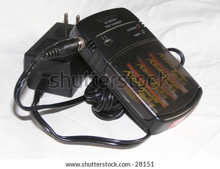 battery charger and batteries