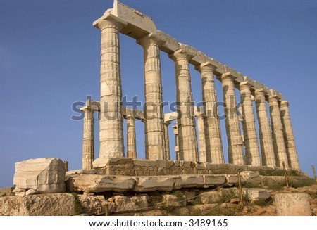 Greek temple of Poseidon