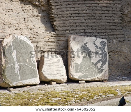 Baths Of Caracalla. in Baths of Caracalla with