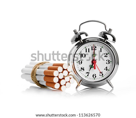 Cigarette Clock