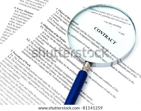 Blue Magnifying Glass