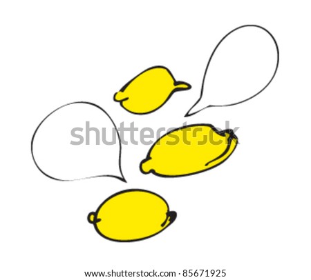 Drawings Of Lemons