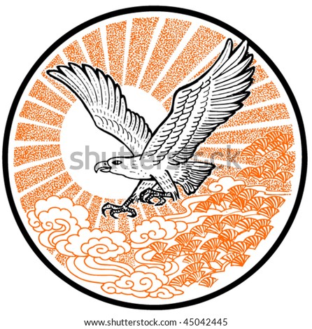  in sky background tattoo vector