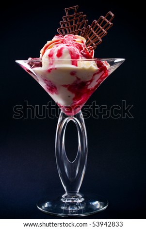 cherry ice cream