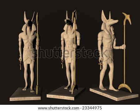 anubis egyptian god. of the Egyptian god Anubis