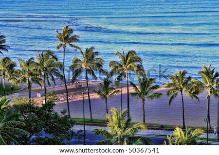 Beach Honolulu Hawaii