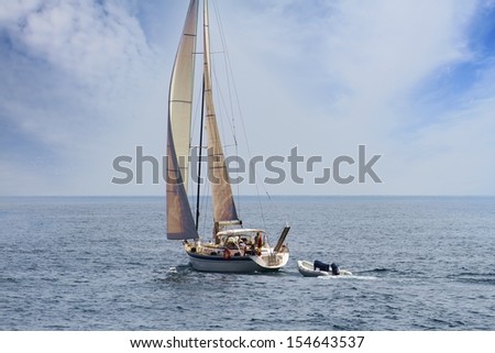 Sailing in open waters