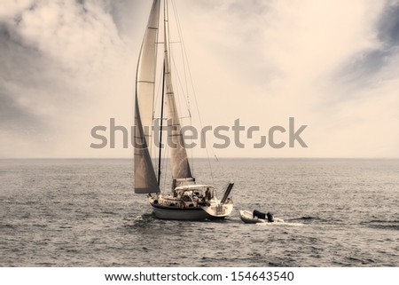 Sailing in open waters