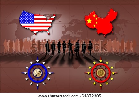 Business between China and the United States