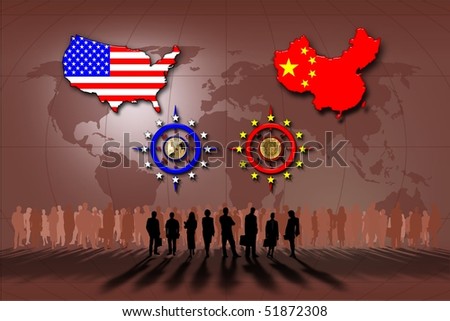 Business between China and the United States