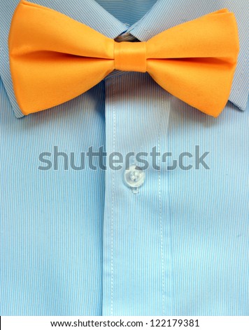 yellow bow tie