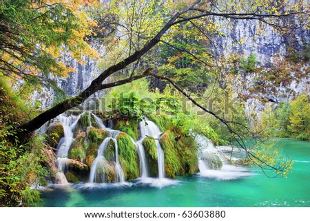 Plitvice+lakes+national+park+waterfalls