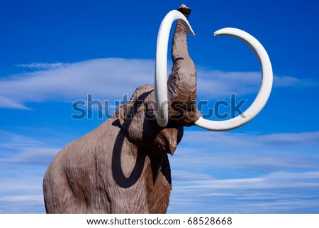 Funny Wooly Mammoth