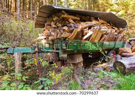 firewood trailer