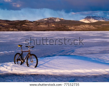 Bicycle On Ice