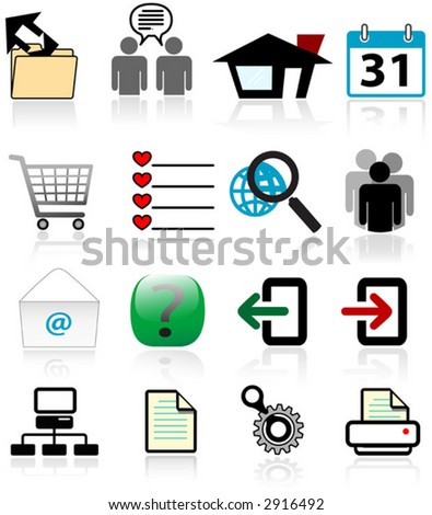 commonly used symbols. Designs of commonly used