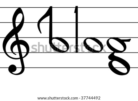images of music notes symbols. blog as notes on musical
