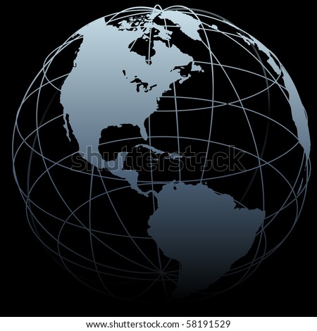 of Earth on a globe symbol 2011