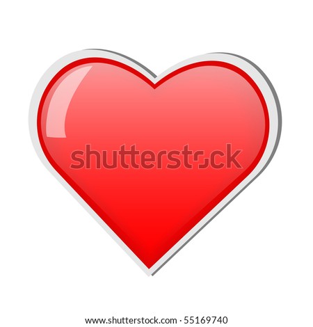 Heart shape vector