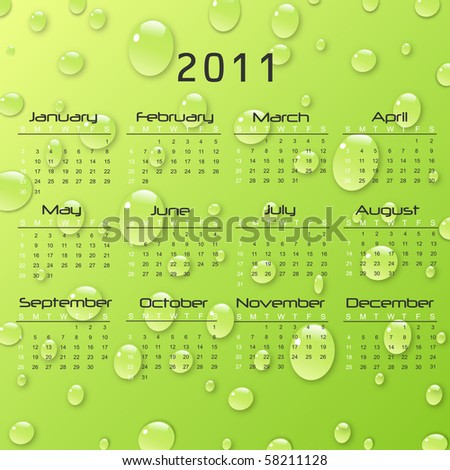 2011+calendar