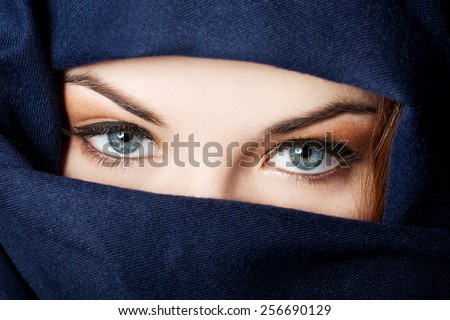 Young arabian woman in hijab