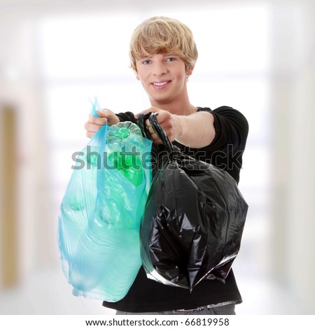 Empty Garbage Bag