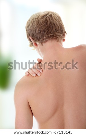 Back pain concept.