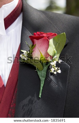 Lapel Rose