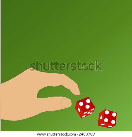 Dice In Hand