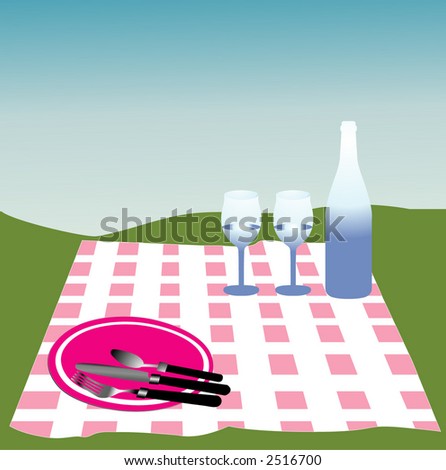 picnic vector