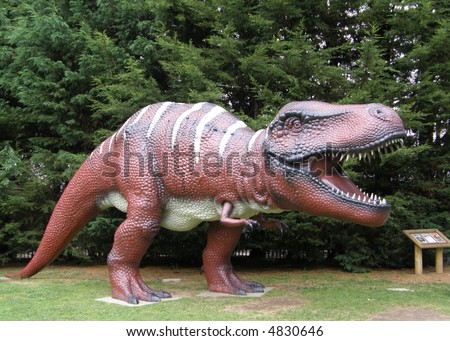 t rex dinosaur. stock photo : T-Rex Dinosaur