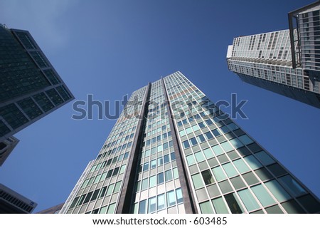 City business towers
