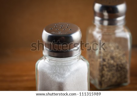 Salt and Pepper Shakers Macro
