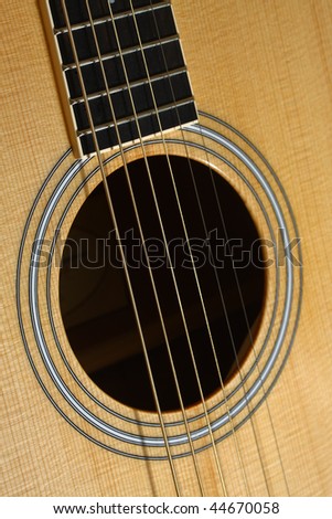 Acoustic Guitar Vertical