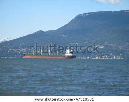tanker on the water
