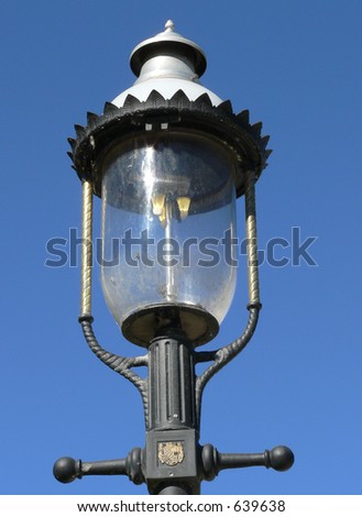 Street Lamps on Old Gas Street Lamp Stock Photo 639638   Shutterstock