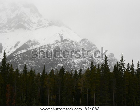 Cascade Mountain Storm, Banff National Park