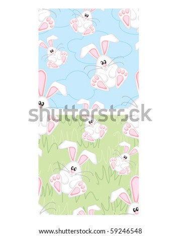 cute easter bunny pics. stock vector : Cute Easter